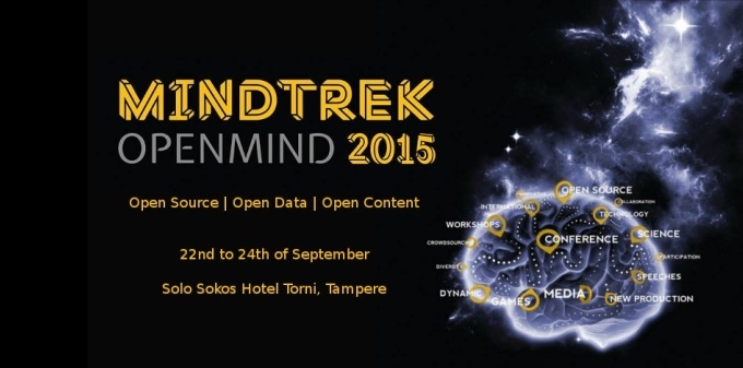 Mindtrek Openmind 2015 Tampere Coss avoin data avoin lähdekoodi avoin sisältö open data open content open source